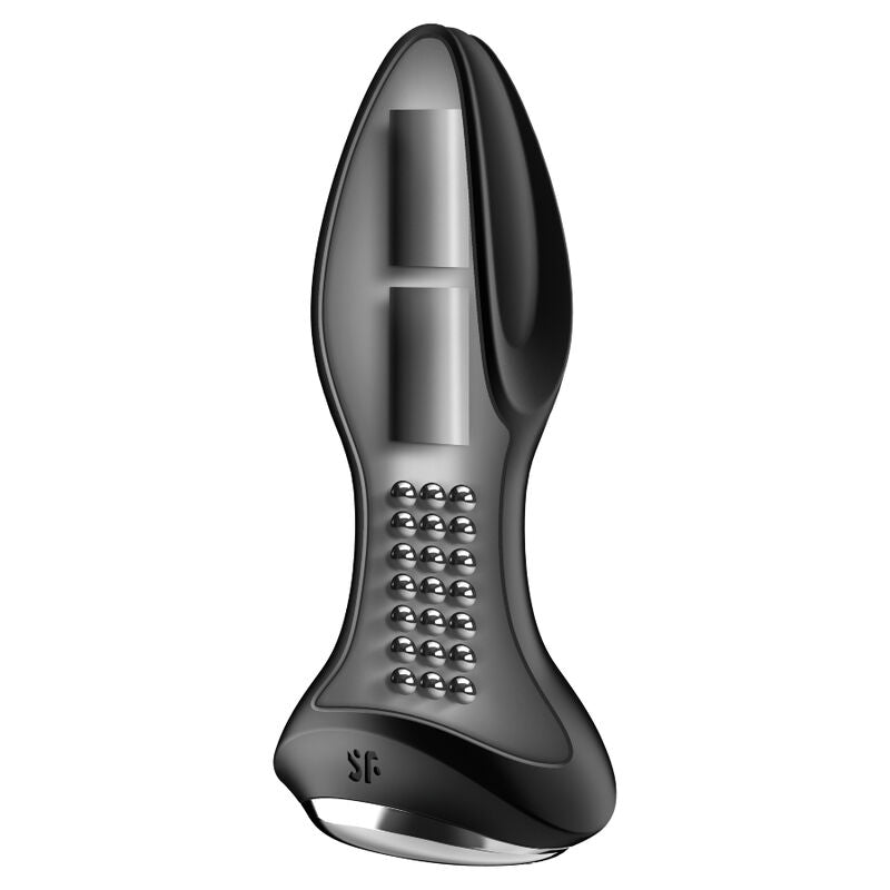 SATISFYER - ROTATOR PLUG 2+ VIBRIERENDE PLUGAPP