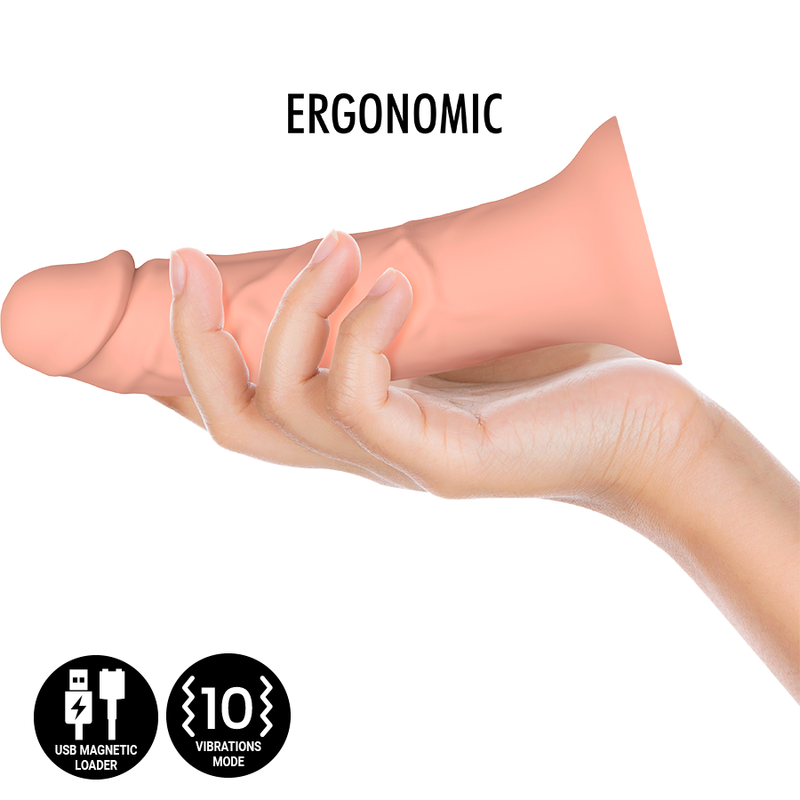 MYTHOLOGY - ASHER ORIGINAL DILDO M VIBRATOR - KOMPATIBEL MIT WATCHME WIRELESS TECHNOLOGY