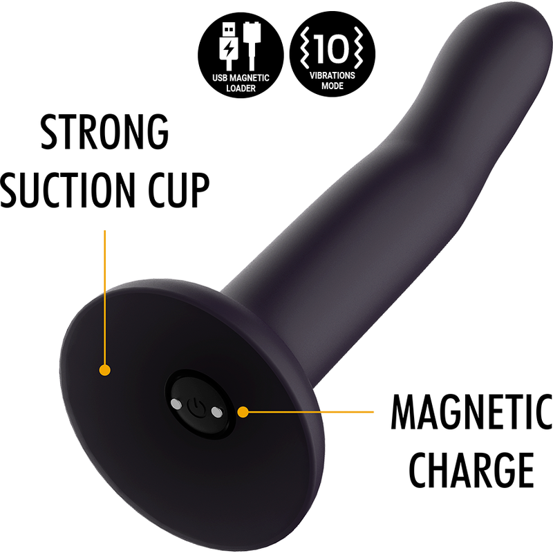 MYTHOLOGY - DUMAN MYSTIC DILDO M VIBRATOR - KOMPATIBEL MIT WATCHME WIRELESS TECHNOLOGY