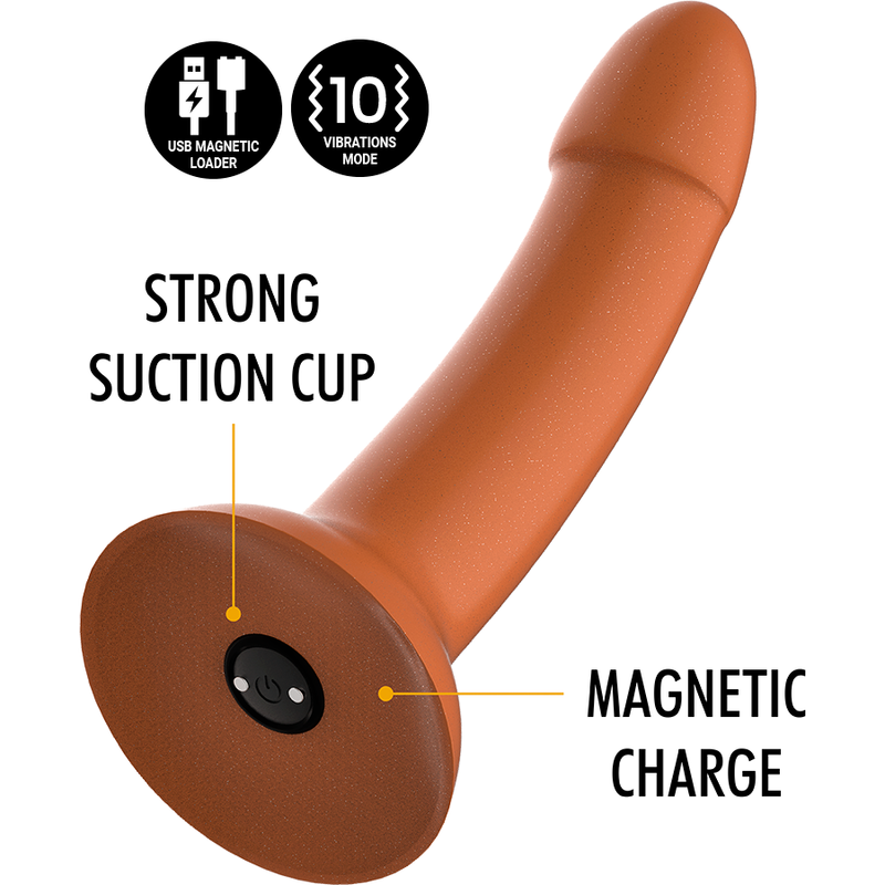 MYTHOLOGY - RUNE ROYAL DILDO M VIBRATOR - WATCHME WIRELESS TECHNOLOGY KOMPATIBEL