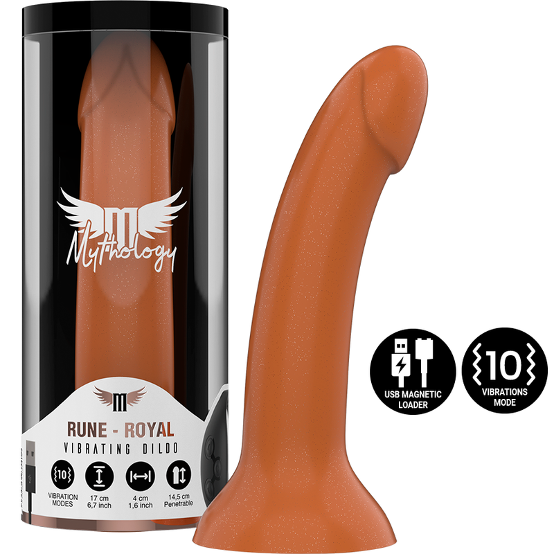 MYTHOLOGY - RUNE ROYAL DILDO M VIBRATOR - WATCHME WIRELESS TECHNOLOGY KOMPATIBEL