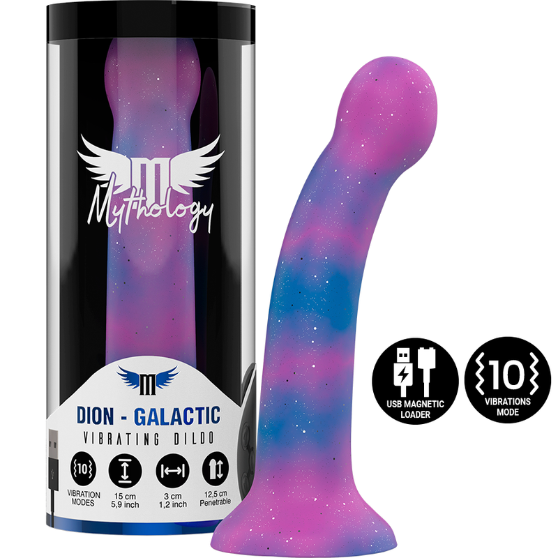 MYTHOLOGY - DION GALACTIC DILDO S VIBRATOR - WATCHME WIRELESS TECHNOLOGY KOMPATIBEL