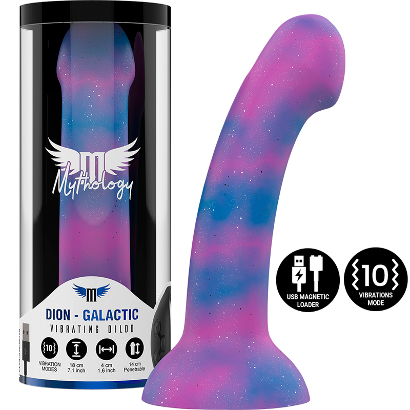 MYTHOLOGY - DION GALACTIC FANTASY DILDO M VIBRATOR - WATCHME WIRELESS TECHNOLOGY KOMPATIBEL