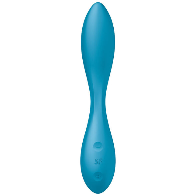 SATISFYER - MULTIVIBRADOR G-SPOT FLEX 1 AZUL