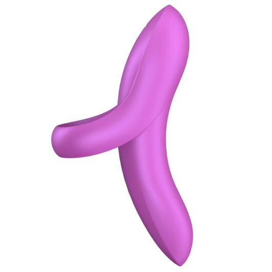 SATISFYER - BOLD LOVER VIBRADOR DE DEDO BLANCO