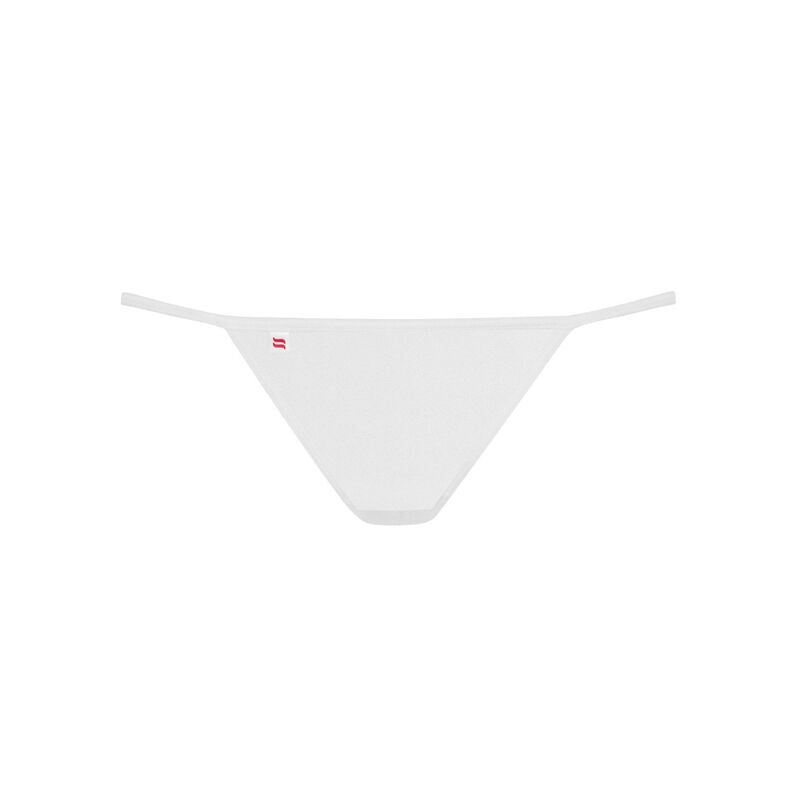 OBSESSIVE - LUIZA THONG WEISS L/XL