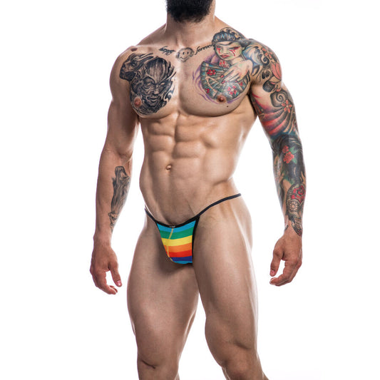 CUT4MEN - TANGA PROVOCATIVO ROSA SKAI XL