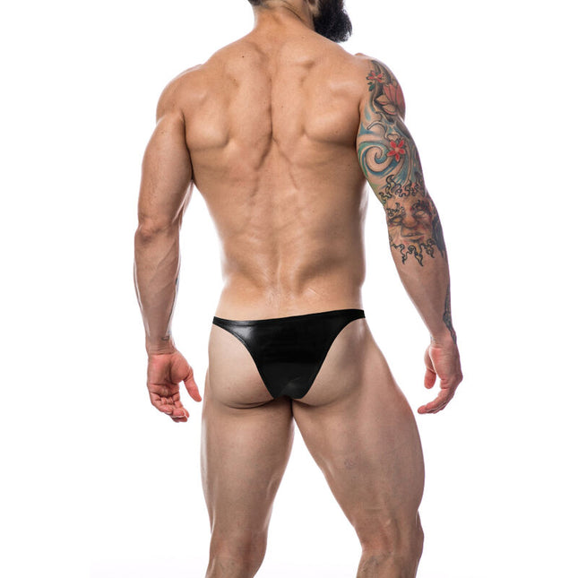 CUT4MEN - BRIEF BRASILEÑO NEGRO CUERO S