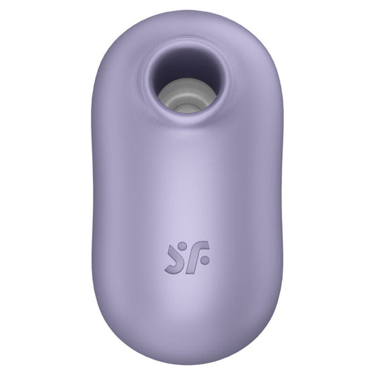 SATISFYER - PRO TO GO 2 ESTIMULADOR Y VIBRADOR DE DOBLE PULSO DE AIRE MORADO