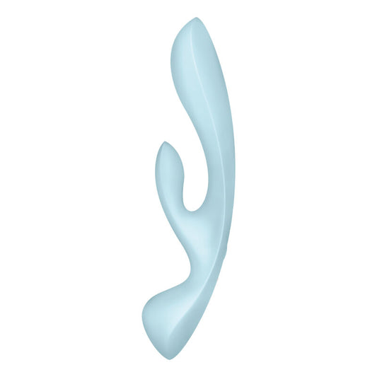 SATISFYER - TRIPLE OH VIBRACIÓN HÍBRIDA ROSA