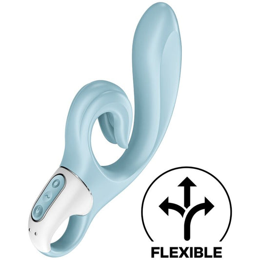 SATISFYER - LOVE ME RABBIT VIBRACIÓN AZUL