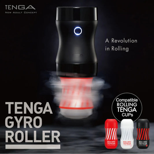 TENGA - MASTURBADOR CON RODILLO GYRO FUERTE