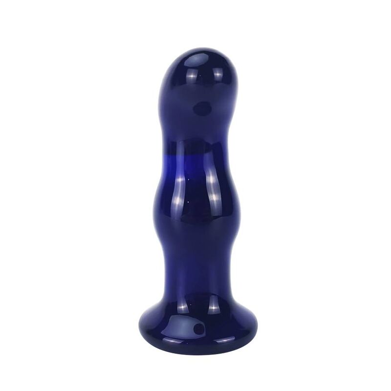 THE GLEAMING - VIBRIERENDER GLAS-BUTTPLUG
