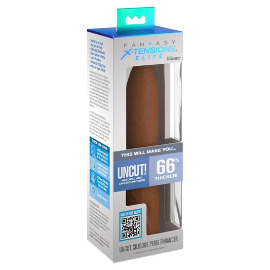 FANTASY X-TENSIONS - BRAZO DE EXTENSIÓN PIPEDREAMS SIN CORTAR 17,78 CM CARAMELO