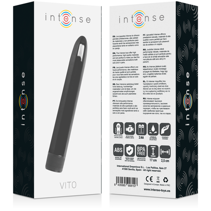 INTENSO - VIBRADOR VITO NEGRO