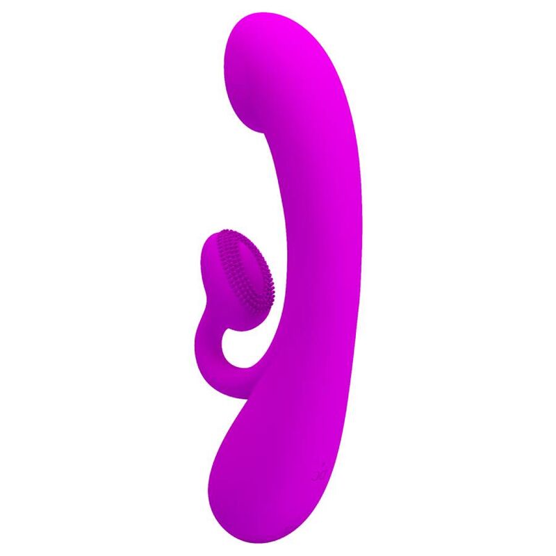 PRETTY LOVE - AUFRICHTIGER VIBRATOR UND KLITORIS-SAUGER