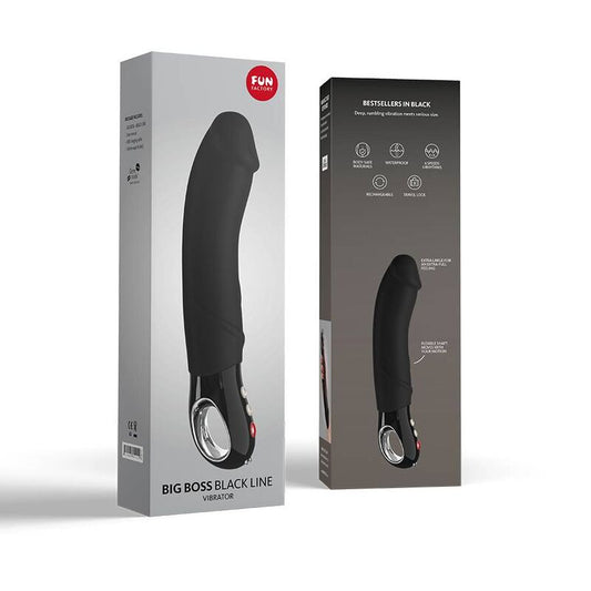 FUN FACTORY - VIBRADOR BIG BOSS LÍNEA NEGRA