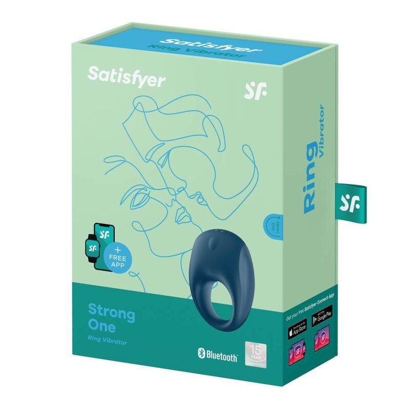 Satisfyer Strong One – Penisring mit Vibration & App-Steuerung für mehr Ausdauer