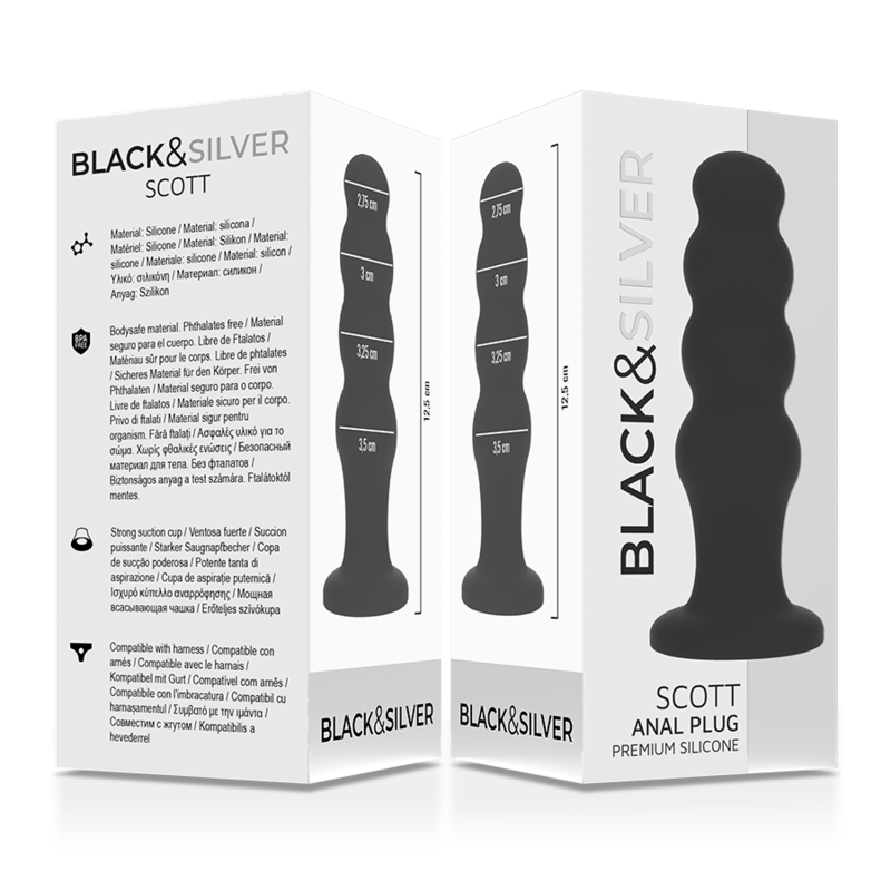 SCOTT PREMIUM SILIKON ANALPLUG