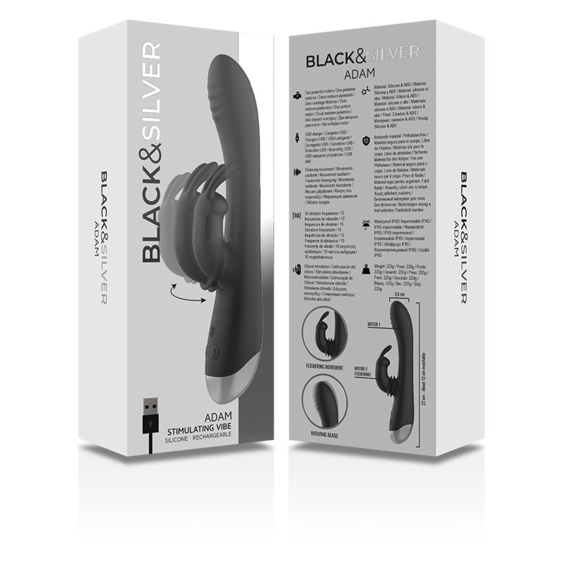 BLACK&SILVER - DJ. ADAM SILIKON-KANINCHEN-STIMULATOR