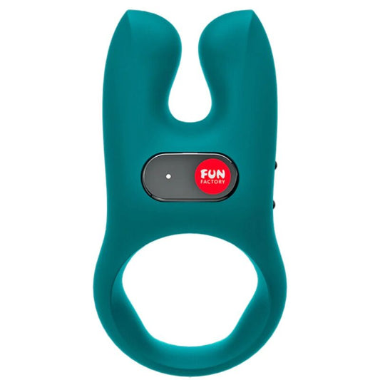 FUN FACTORY - NOS VIBRATING COCKRING DEEP SEA BLUE