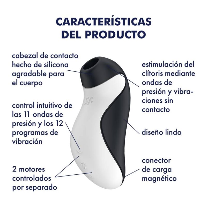 Orca-Vibrator – Kompakter Klitorissauger & Vibrator mit 2 Motoren