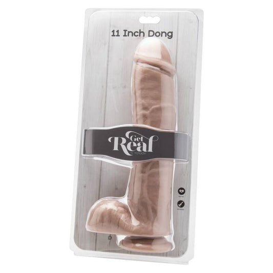 GET REAL - DILDO 28 CM WITH HOLE SKIN