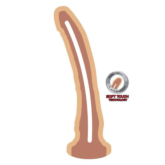 GET REAL - DUAL DENSITY DONG 20.5CM SKIN