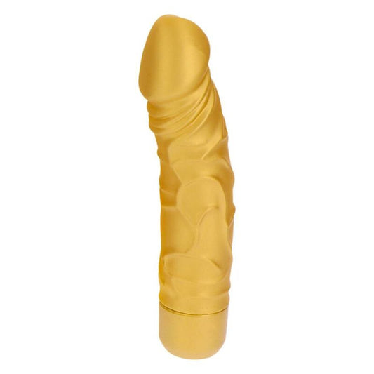 GET REAL - GOLD THICK ORIGINAL VIBRADOR GOLD