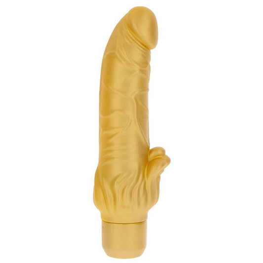 GET REAL - GOLD THICK STIM VIBRADOR GOLD