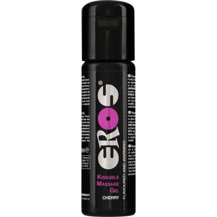 EROS - ACEITE DE MASAJE EFECTO CALOR CEREZA KISSABLE 100 ML