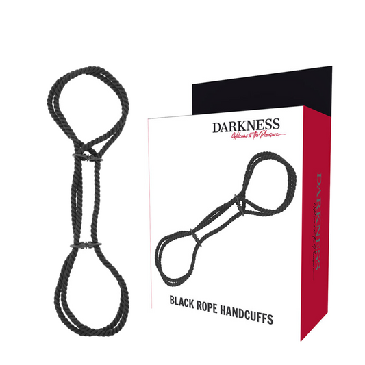 DARKNESS - HANDCUFFS OR ANKLE HANDCUFFS MADE FROM 100% COTTON