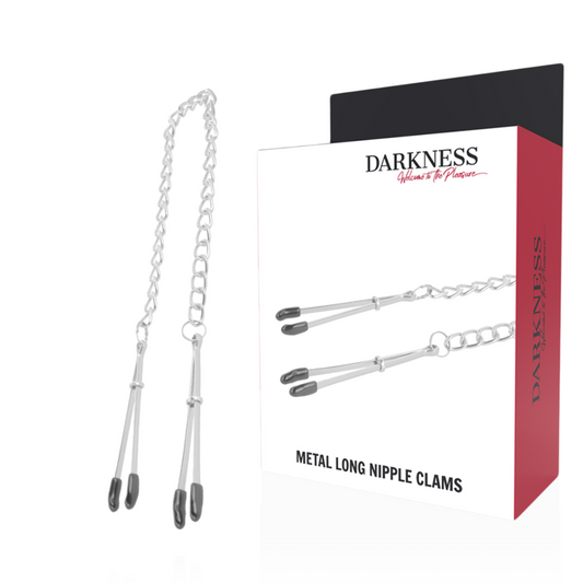DARKNESS - PINZAS METÁLICAS AJUSTABLES PARA PEZONES