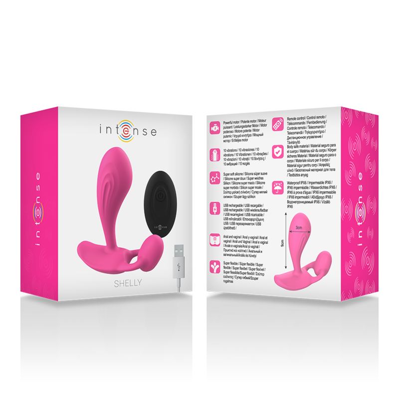INTENSE - SHELLY PLUG ANAL- MIT FERNBEDIENUNG