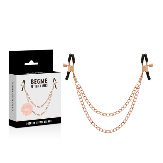 BEGME - PINZAS PARA PEZONES PREMIUM EDICIÓN NEGRA