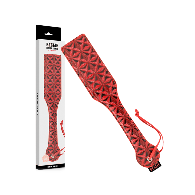 BEGME - RED EDITION VEGANE LEDERPADDEL