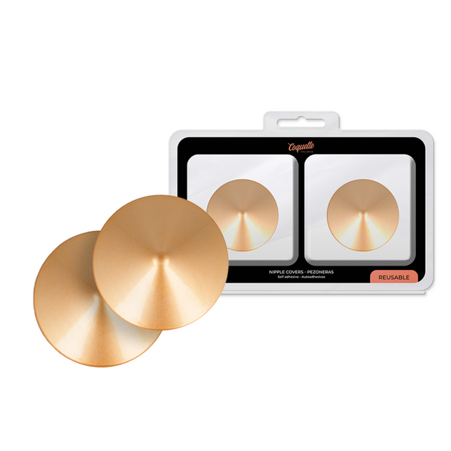 COQUETTE CHIC DESIRE - NIPPLE COVER GOLDEN CIRCLES