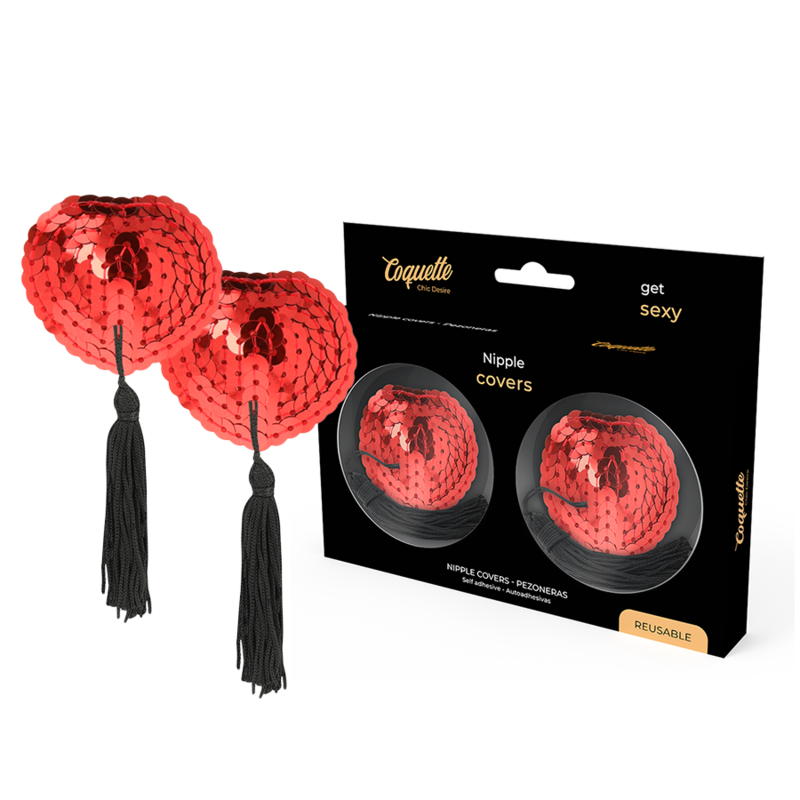 COQUETTE CHIC DESIRE - ROTE NIPPELCOVER
