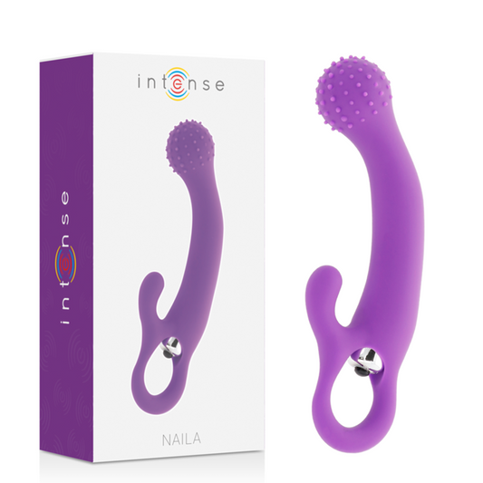 INTENSE - NAILA VIBRADOR SILICONA LILA