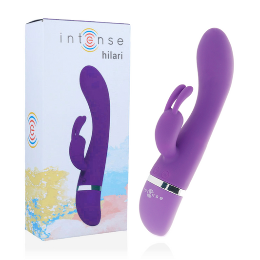 INTENSE - HILARI VIBRADOR SILICONA MORADA LUXE