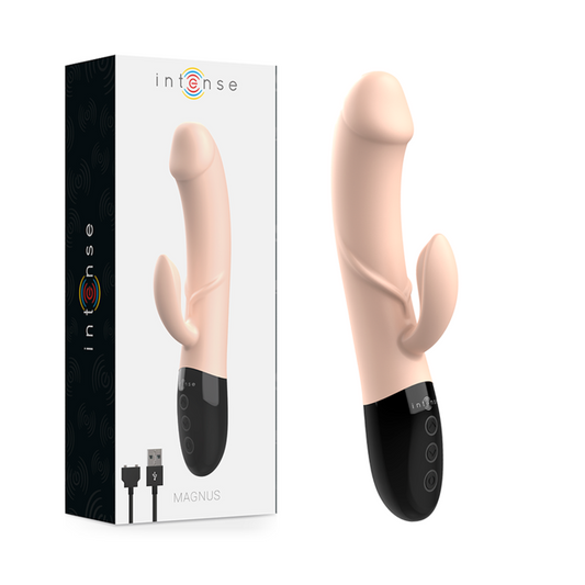 VIBRADOR RECARGABLE INTENSO - NATURAL MAGNUS DUAL