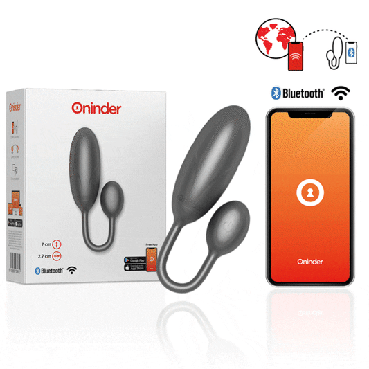 ONINDER - DENVER VIBRATION EGG PINK 7 X 2.7 CM FREE APP