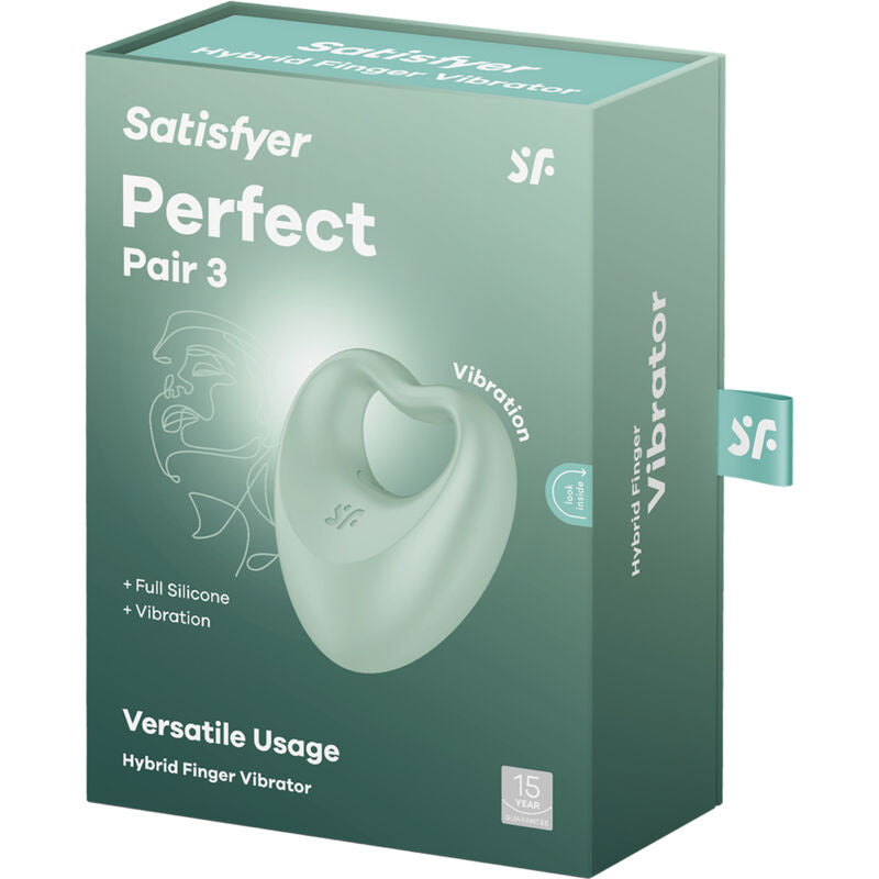 Satisfyer Perfect Pair 3 – 2-in-1 Penisring & Finger-Vibrator