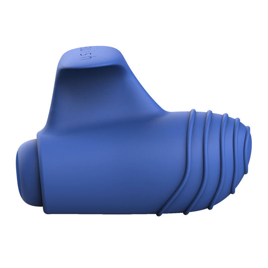 B SWISH - DEDO VIBRADOR AZUL BÁSICO BTEASED