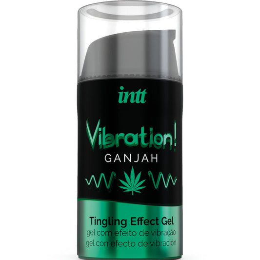 INTT - POTENTE GEL LÍQUIDO VIBRANTE ESTIMULANTE ÍNTIMO CANNABIS 15ML