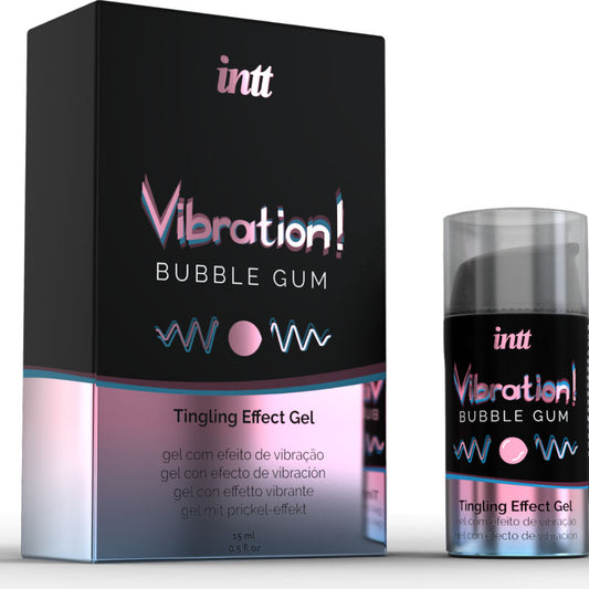 INTT - GOMA VIBRADORA LÍQUIDA ESTIMULANTE ÍNTIMA POTENTE 15ML