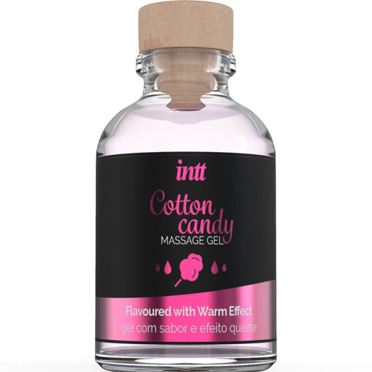 INTT MASSAGE & ORAL SEX - MASSAGE GEL WITH CONFECTIONERY FLAVOR AND HEATING EFFECT