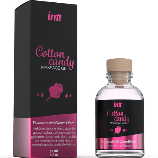 INTT MASSAGE & ORAL SEX - MASSAGE GEL WITH CONFECTIONERY FLAVOR AND HEATING EFFECT