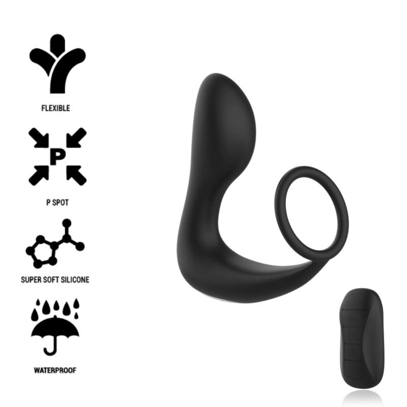 ANALMASSAGER MIT FERNBEDIENUNG