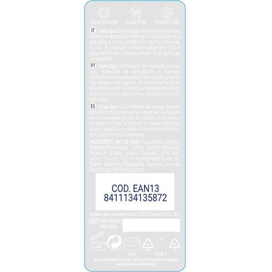 CONTROL - 2 IN 1 MASSAGE & PLEASURE MEDITERRANEAN 200 ML